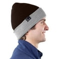 thumbnail image 3 of TruFit Acrylic Knit Unisex Beanie Hat, Warm Insulated Winter Hats, 3 of 5