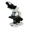 thumbnail image 2 of OMAX 40X-2500X Lab Binocular Compound LED Microscope with Double Layer Mechanical Stage and Digital Camera, 2 of 4