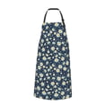 thumbnail image 2 of Bingfone Daisy Floral B Apron Gifts For Men, Women Professional Grade Chef Apron for Kitchen,BBQ & Grill, 2 of 8