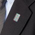 thumbnail image 2 of Cute Kawaii Baby Elephants Pattern Metal Rectangle Lapel Hat Pin Tie Tack Pinback, 2 of 3