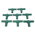 thumbnail image 6 of 8pcs Greenhouse Frame Joint Connector 19mm Heavy Duty Pipe Frame Awning Bracket, 6 of 11