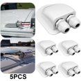 thumbnail image 1 of Caja Conexiones para Coche Y Cajas Entrada Cables para Techo (doble Orificio Blanco), 1 of 8
