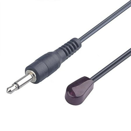 One Ir System - BATIGE Single Head Eye IR Emitter Extender Infrared Transmitter Extension Cable 10ft 3.5mm Jack Blaster Blink Eye Wire Cord Use For IR Repeater Extender System Kit XBox One