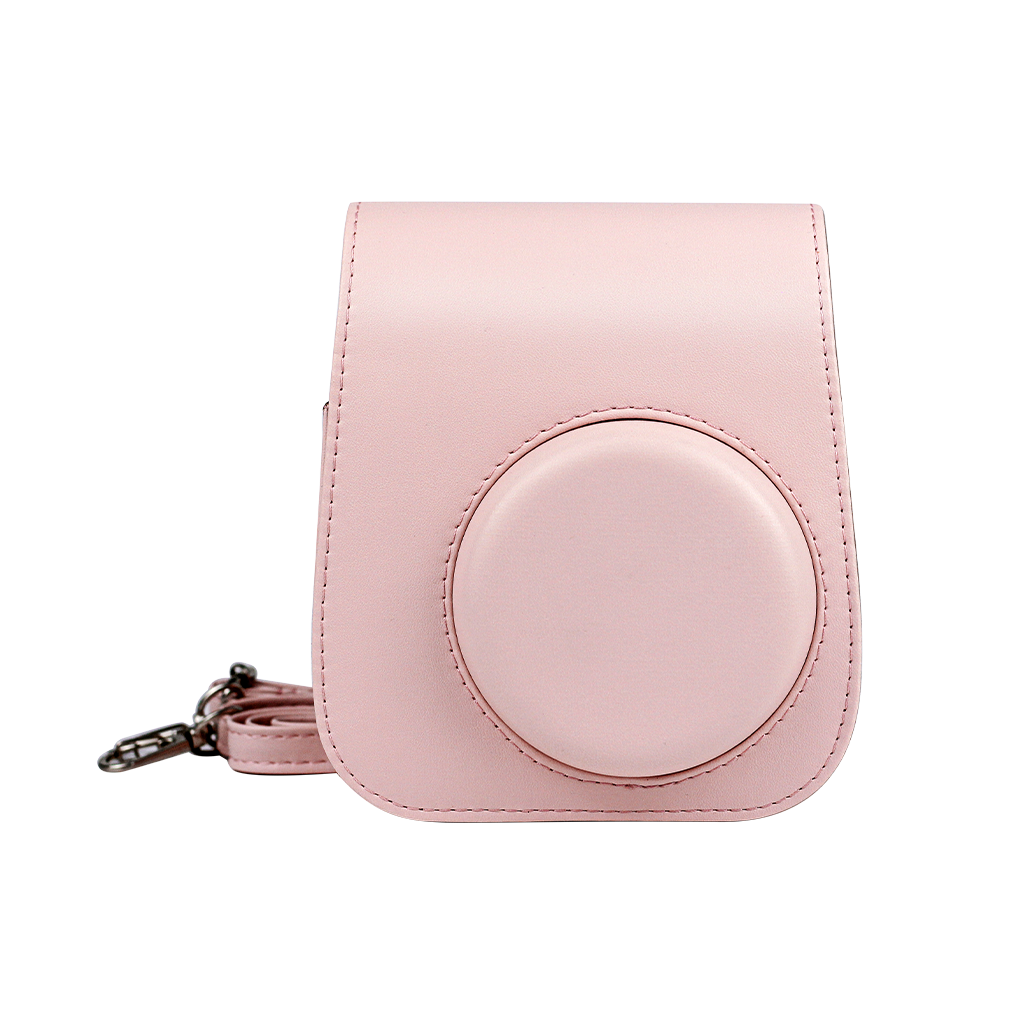 Fujifilm Instax Mini 11 Blush Pink Camera with Fuji Instant Film Twin Pack (20 Pictures) + Pink  Case, Album, Stickers, and More Accessories Bundle - image 2 of 5