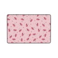 thumbnail image 7 of Vintage Pink Floral Rugs Doormat, Non-Slip Machine Washable Carpets Floor Door Mat , 36" x 24", 7 of 7