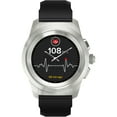 thumbnail image 2 of MyKronoz ZeTime Original Hybrid Smartwatch, Petite, Brushed Silver/Black Silicone Flat, KRZT1PO-BSL-BKSIL, 2 of 8