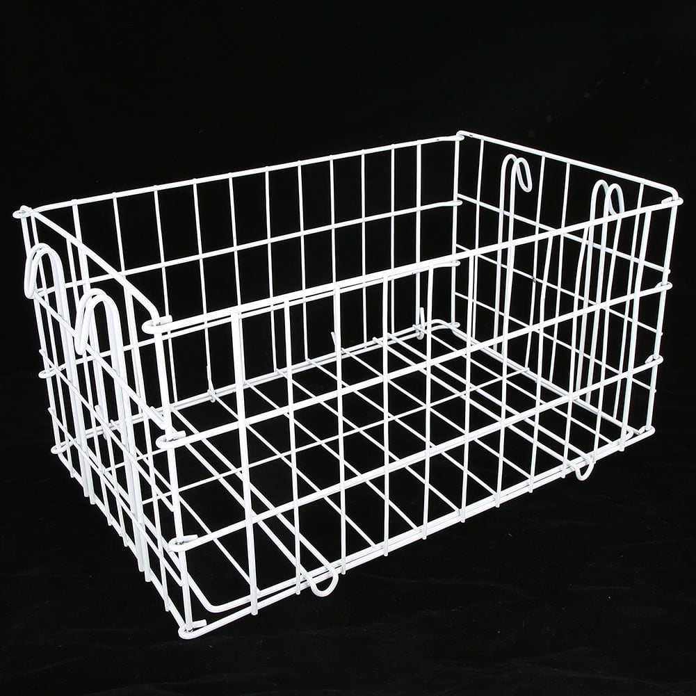 Wheelchair Rear Basket, Metal Spacesaving Wheelchair Basket, For