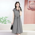 thumbnail image 3 of Enssy Women's Casual Dress – Elegant Simple Design, Lightweight Feel, Daily Wear, Chic and Refined Look, 3 of 11