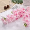 thumbnail image 1 of Flor de Cerezo Artificial para decoración del hogar, árbol de cerezo rosa y blanco, flor de seda de primavera, arco de bonsái DIY, accesorios de boda, 1 of 4