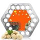 thumbnail image 1 of Fiudx Molde para Hacer Dumplings, Manual de 37 Agujeros, Mango Ergonómico, Material Apto para Uso Alimentario, Fácil de Guardar, Rápida Preparación de Dumplings, Herramienta de Cocina Familiar, Compa, 1 of 6