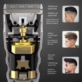 thumbnail image 2 of Soidarity Cortadora de pelo eléctrica con cuchilla de cerámica, recortadora de barba, máquina de peluquería, afeitadora recargable, Cuidado del cabello Negro, 2 of 6