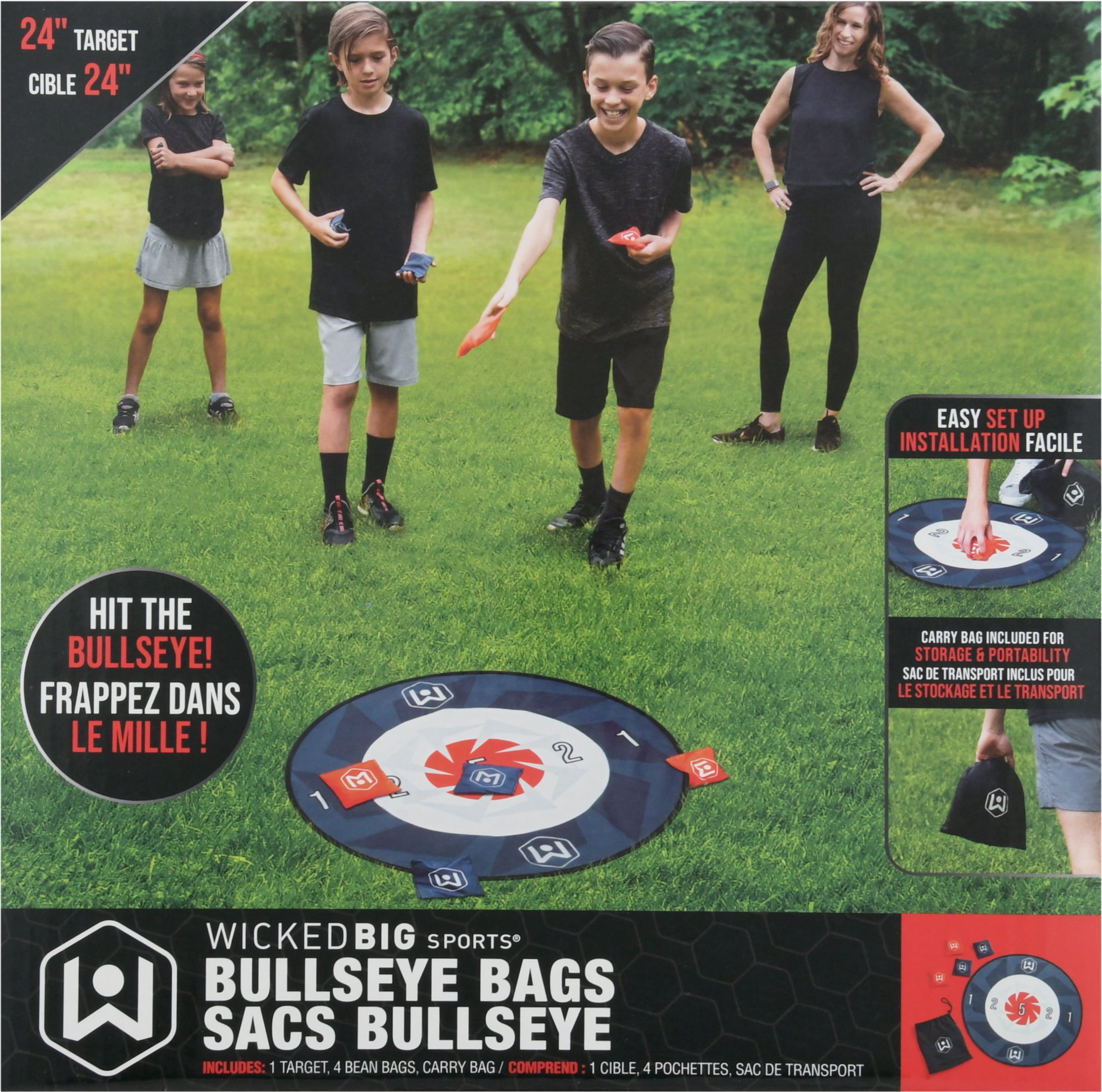 Little Kids Wicked Big Sports Bullseye Bag Yard Game That Combines