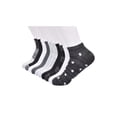 thumbnail image 3 of No Boundaries Women's Low-Cut Socks, 10-Pack, Sock Sizes 4-10, 3 of 5
