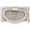 Silver, variant on Emtek 86041 Us10B Hammered Oval Pull 3 x 1 in Bronze