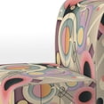 thumbnail image 4 of Designart "Pastel Art Deco IV" Upholstered Modern & Contemporary Accent Chair and Modern & Contemporary Arm Chair - Multiple Color & Pattern, 4 of 7