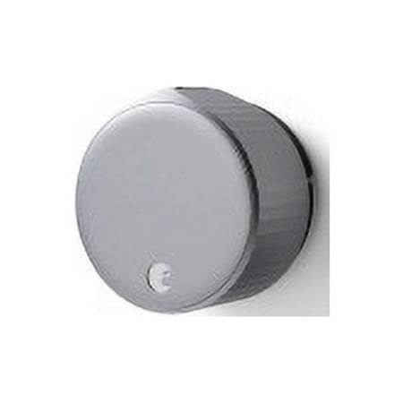 August - Smart Lock Wi-Fi Replacement Deadbolt with App Access - Silver