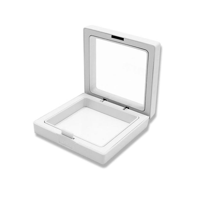 Yuarrent 10 piezas 3D marcos de joyería caja de presentación organizador películas contenedor cajas Type2 NO2
