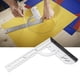 thumbnail image 3 of Cuadrado de Posicionamiento, Regla de Posicionamiento 300 Mm AleacióN de Aluminio Escala Transparente L Regla Herramienta de Carpintero para Carpintería ANGGREK  Otros, 3 of 9