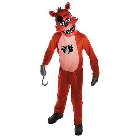 Costume Kids Five Nights at Freddy's Foxy Costume, Medium, NOTE: Costume sizes are different from clothing sizes; review the Rubie's size chart when selecting a size and.., By Rubie's