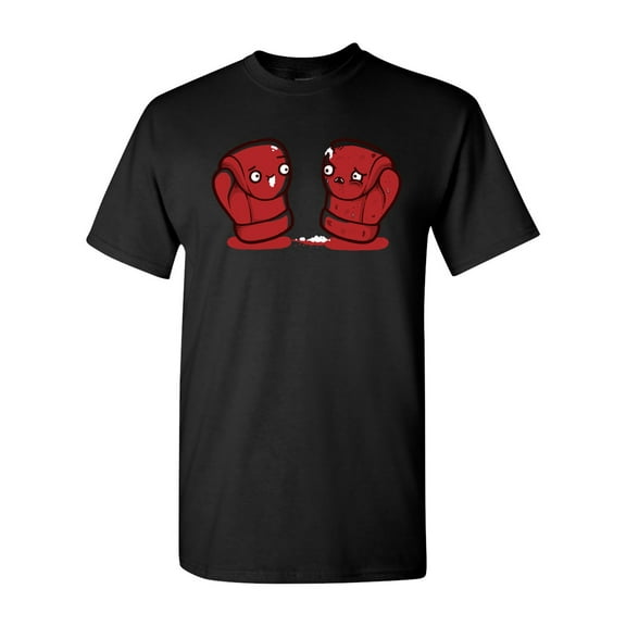 Randy Otter Boxing Gloves DT Adult T-Shirt Tee