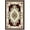 Burgundy, variant on Traditional Hand-Carved Runner Rug 2x7 – Burguudy Floral Medallion Hallway Carpet, Non-Shedding Soft Rug for Entryway, Kitchen, or Hall – Classic Oriental Design