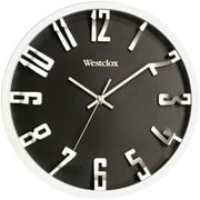 Westclox 32913 12 in. Round 3D Number Wall Clock