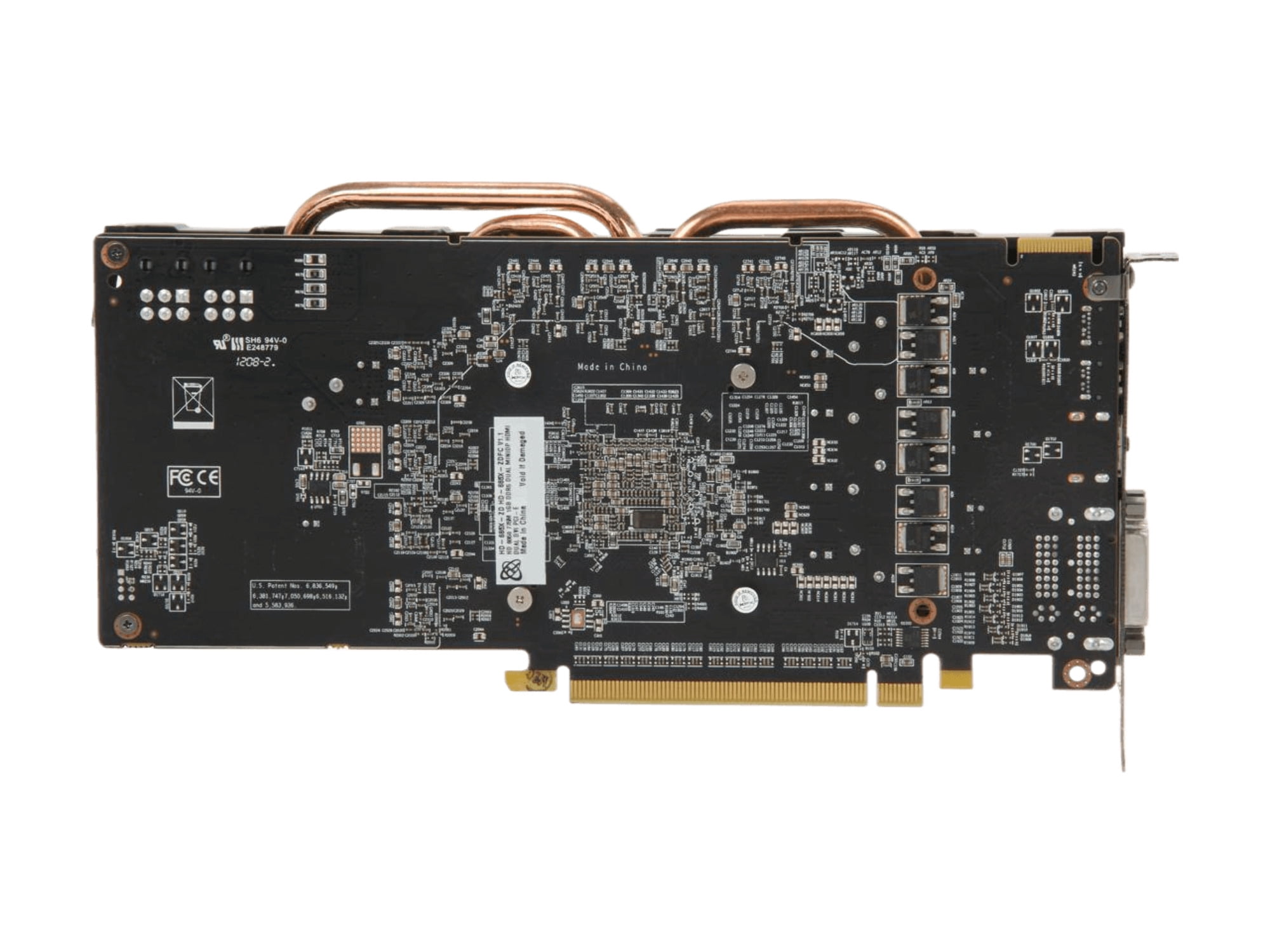XFX RADEON HD 6850 - Graphics card - Radeon HD 6850 - 1 GB GDDR5 - PCIe 2.1 x16 - 2 x DVI, HDMI, DisplayPort