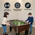 thumbnail image 5 of Hathaway Primo 56-inch Foosball Table, Wood Grain Finish, 5 of 8