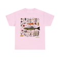 thumbnail image 2 of T-Shirt Heavy Cotton Unisex - Fishing for Fishermen Knolling Abstract Art 6, 2 of 5