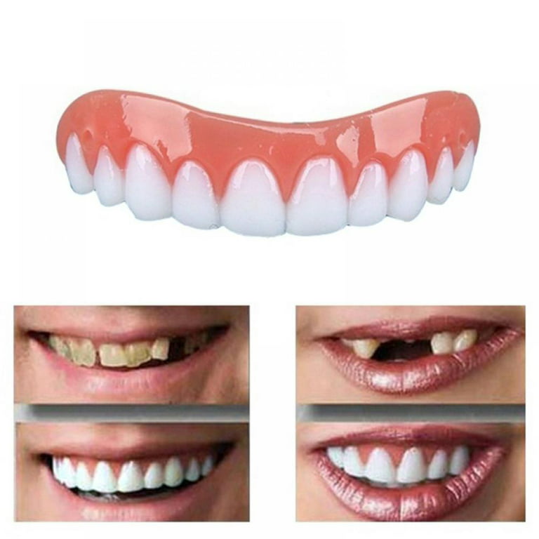 FLEXIBLE ULTRA THIN PERFECT INSTANT SMILE TEETH veneers W 1 EXTRA THERMAL  BEADS