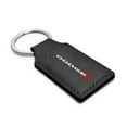 thumbnail image 2 of Dodge Rectangular Black Leatherette Key Chain, 2 of 4