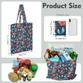 thumbnail image 3 of Sac de Courses Réutilisable Imprimé Fleur - Durable et Lavable en Machine, 3 of 6