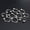 Ball End, variant on GRACEARA 100pcs Bulk Body Piercing CBR Circular Barbell Nose Septum Ring 3/4/5mm Ball