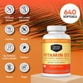 thumbnail image 4 of Suplemento Berkley Jensen de Vitamina D3 de alta potencia 2000 UI, 4 of 7