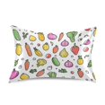 thumbnail image 7 of Yayeee Pillowcase Standard Size Set of 2 Satin Wrinkle Resistant Pillow Case, Various Vegetables Pattern, 7 of 7