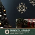 thumbnail image 3 of Fraser Hill Farm 30” LED Snowflake Light Decoration in Warm White for Indoor & Outdoor, FFCHLED030-STR0-WT, 3 of 9