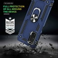 thumbnail image 5 of Compatible for Samsung Galaxy S20 Case 6.2-inch with HD Screen Protector,  Military-Grade Protective Phone Case with Magnetic Kickstand Ring for Samsung Galaxy S20 5G Blue, 5 of 7