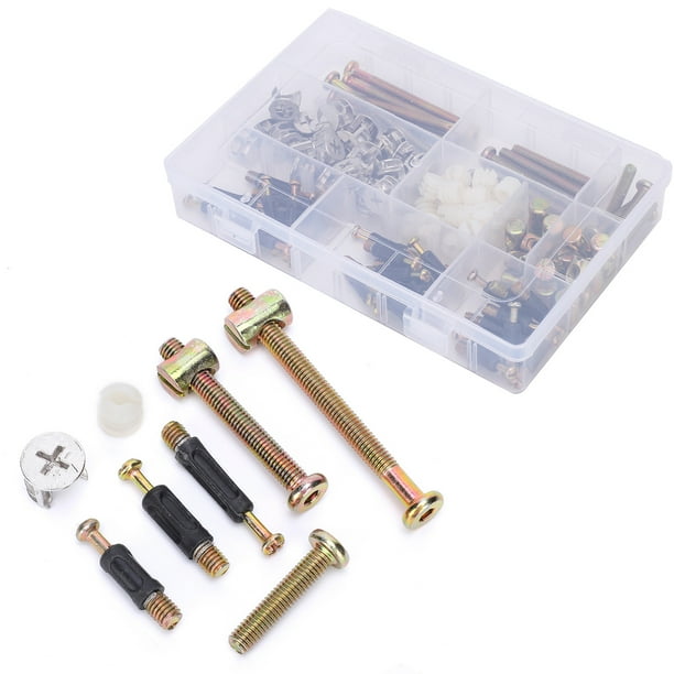 Furniture Hardware Screw Preinserted Nut 3in1 Furniture Connecting