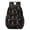 Bigfoot and Tree, variant on Bigfoot and Tree Black Pattern 17" School Backpacks for Teens,Waterproof Oxford Fabric,S-Shape Padded Straps for School,Travel,Hiking,Camping