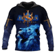 thumbnail image 5 of Sudadera con capucha de moda para hombre con estampado de caballo animal, sudadera con capucha de montar a caballo con estampado 3D, sudadera deportiva retro de manga larga para otoño y exterior, 5 of 5