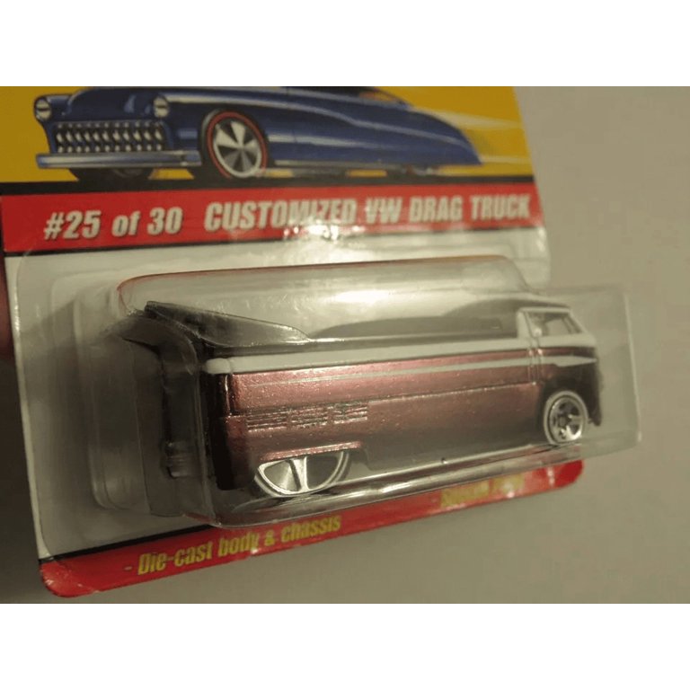 Hot Wheels Customized VW Drag Truck Classics Series 2 Red White 1