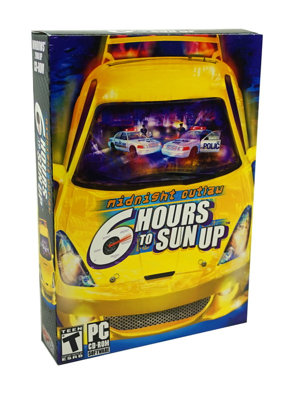 Midnight Outlaw: 6 Hours to Sun Up PC CD Racing Game ~ Enter an explosive world where nitrous erupts and rubber burns