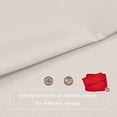 thumbnail image 4 of AVAWING 3PCS Outdoor Patio Wicker Bistro Bar Set w/ Extra Set of Cushion Covers, Beige/Red, 4 of 8