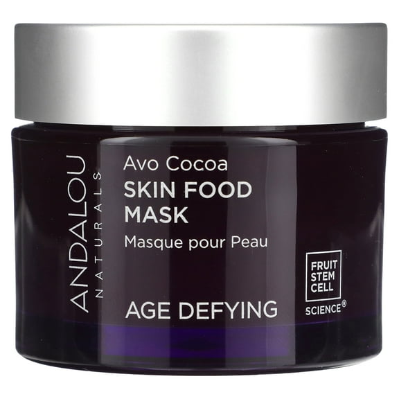 Andalou Naturals Skin Food Mask Avo Cocoa Age Defying 1 7 oz 50 g