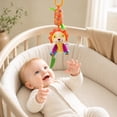 thumbnail image 6 of Kiddiway Baby Teether Wind Chime Car Hanging Toy - Cute Plushies & Plush Figurine, Baby Car Toys & Stroller Toys, Teething Rattle, BPA-Free, Sensory Soothing, Stroller Hanging,e, 6 of 6