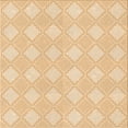 thumbnail image 1 of Ahgly Company Machine Washable Indoor Square Transitional Golden Blonde Gold Area Rugs, 7' Square, 1 of 7
