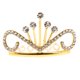 thumbnail image 1 of Mini corona Tiara de diamantes de imitación Yuyangstore para boda fiesta de graduación, 1 of 8