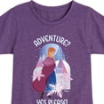 thumbnail image 3 of Frozen - Winter - Adventure? Yes Please! - Toddler & Youth Girls Short Sleeve Graphic T-Shirt, 3 of 5
