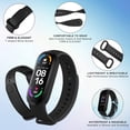 thumbnail image 5 of KOMI Bands for Amazfit Band 5 Replacement Strap Women Men, Soft Silicone Sport Strap Wristband Compatible with Amazfit Band 5 Accessories Black, 5 of 7