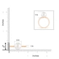 thumbnail image 4 of ANGARA Classic South Sea Cultured Pearl Solitaire Ring in 14K Rose Gold for Women | June Birthstone, Birthday, Anniversary, Jewelry Gift for Women | Pearl Ring, 4 of 8